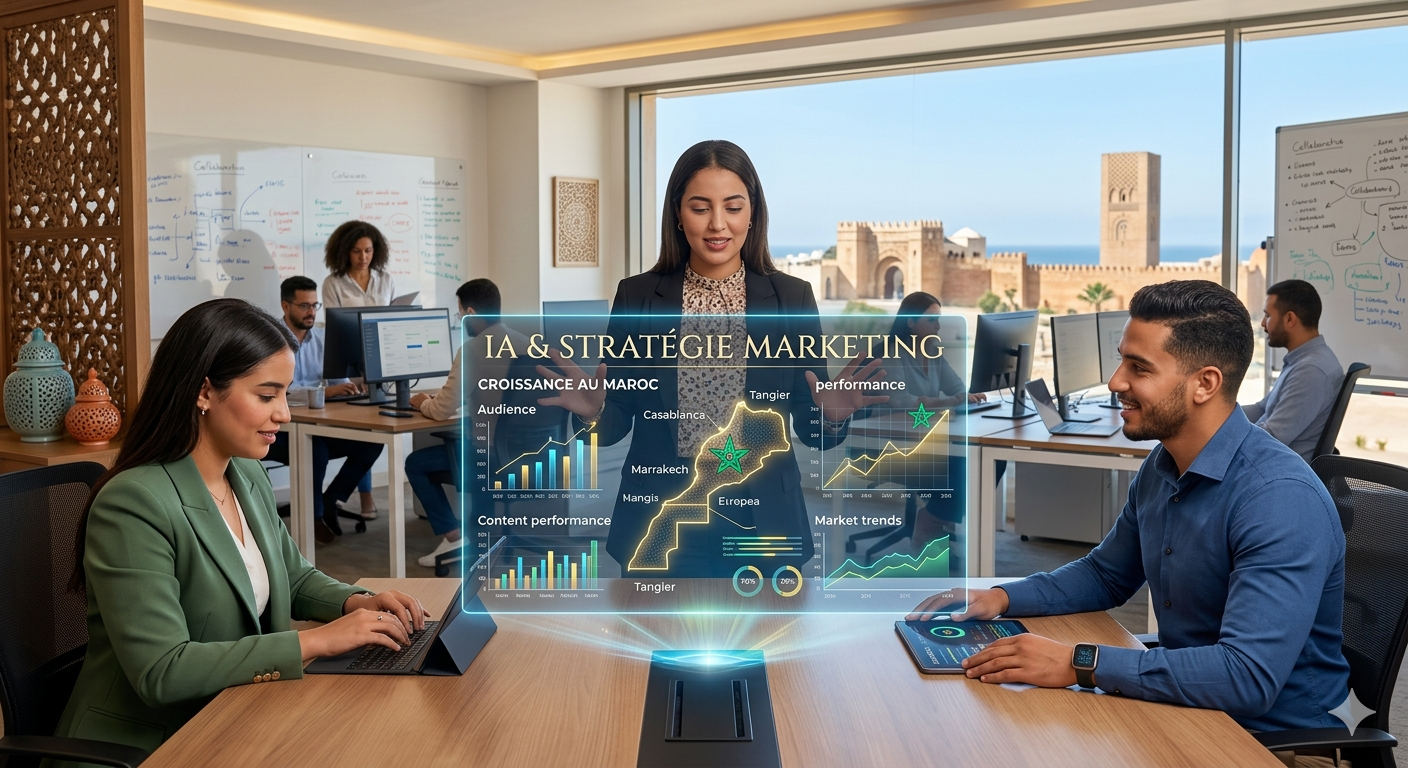 Read more about the article IA Marketing Digital Maroc : Stratégies Puissantes en 2026